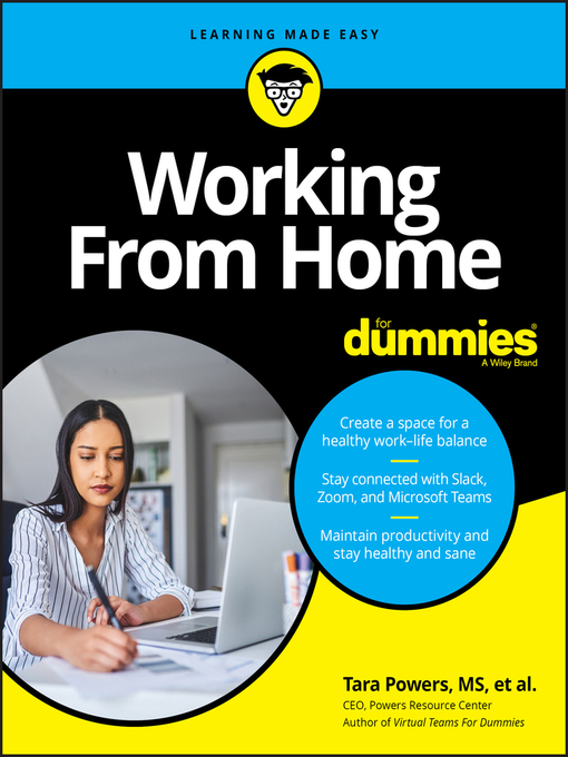 Title details for Working From Home For Dummies by Tara Powers - Wait list